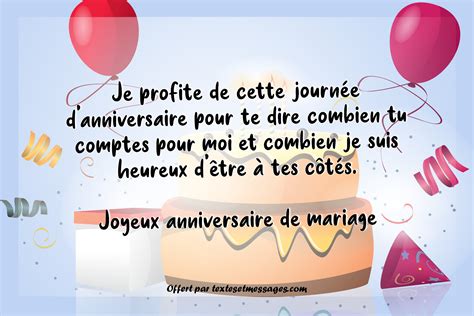 Message D Anniversaire De Mariage Textes D Anniversaire De Mariage