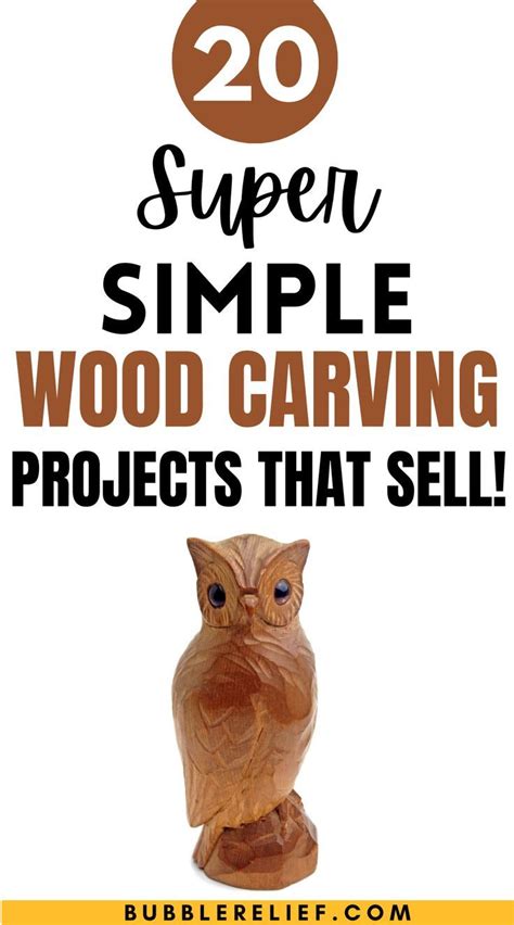 10 Simple Beginner Wood Carving Projects Anyone Can Carve Dremel Tool