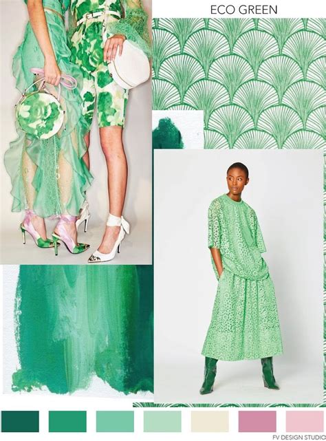 An Image Of Green And White Color Palettes For The Spring Summer 2013