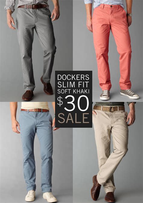 Sale: Dockers Slim Fit Soft Khakis, $30 | Primer