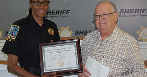 Gibbs named Georgetown County Detention Center Correctional Officer of ...