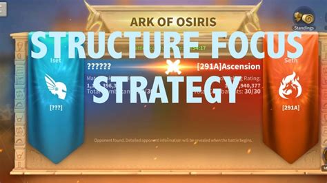 Rok Live 291a Ark Of Osiris Structure Focus Strategy 291a 1291