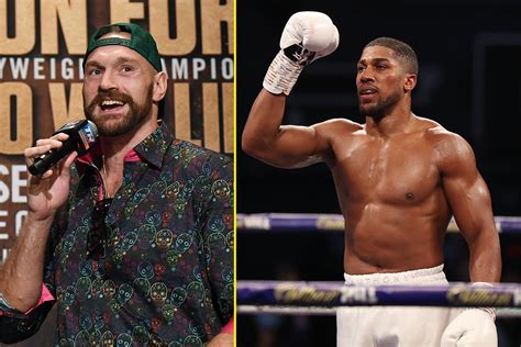 Anthony Joshua Vs Tyson Fury Is Verbally Agreed For May June With Eddie Hearn Revealing Only