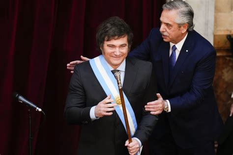 El Ultraderechista Javier Milei Asume La Presidencia De Argentina Y