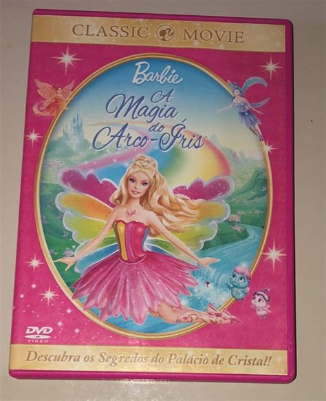 Dvd da Barbie a Magia do Arco íris Filme e Série Dvd Usado 72315559