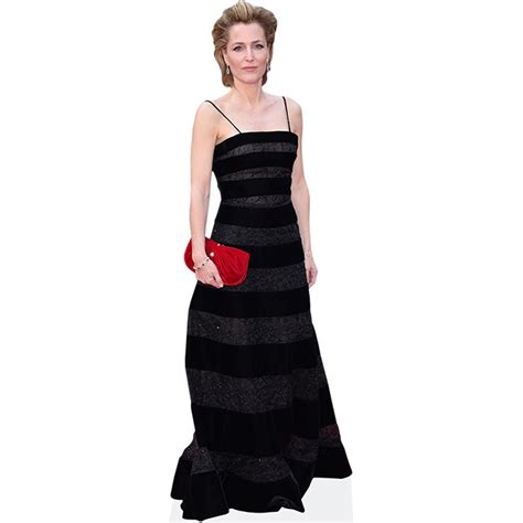 Gillian Anderson (Black Dress) Lifesize Cardboard Cutout Standee ...