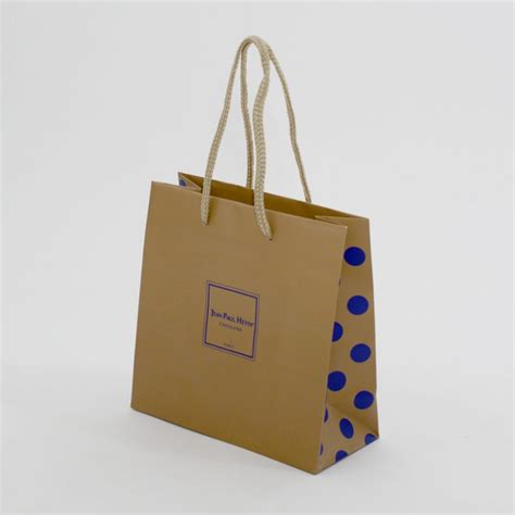 Shopper Shop Bag Paperbag Design Package Dot Kraft Natural Sweets