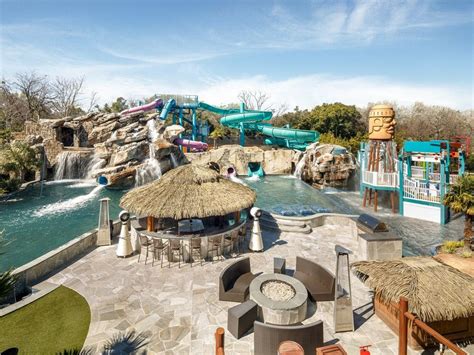 32m Texas Mansion Has Waterpark In Ground Trampoline In Backyard Curbed