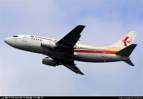 Ly Azy Boeing Lithuanian Airlines Anton Homma Jetphotos