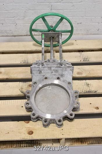 Used Rovalve Hand Operated Knife Gate Valve For Sale At Can