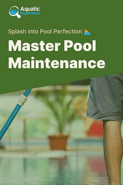 How To Properly Maintain A Pool