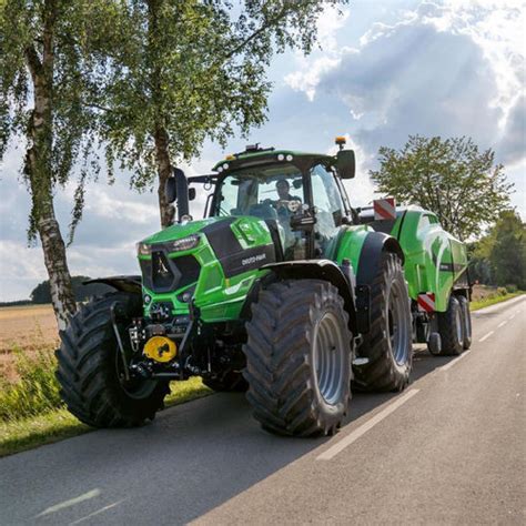 Mechanical transmission tractor - 6 SERIES TTV - Deutz-Fahr - 6-cylinder / compact / front PTO