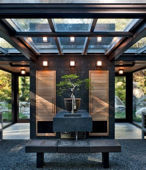 Modern Bonsai Greenhouse In Boston Flavin Architects