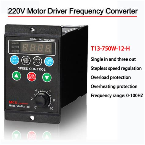 V Small Simple Frequency Converter Speed Regulator Single Phase