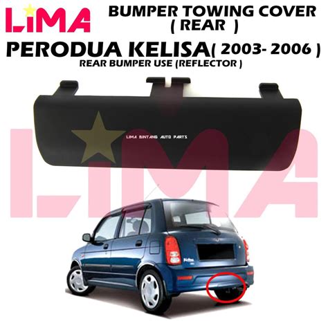 PERODUA KELISA NEW REAR BUMPER TOWING COVER ORIGINAL ERODUA KELISA NEW