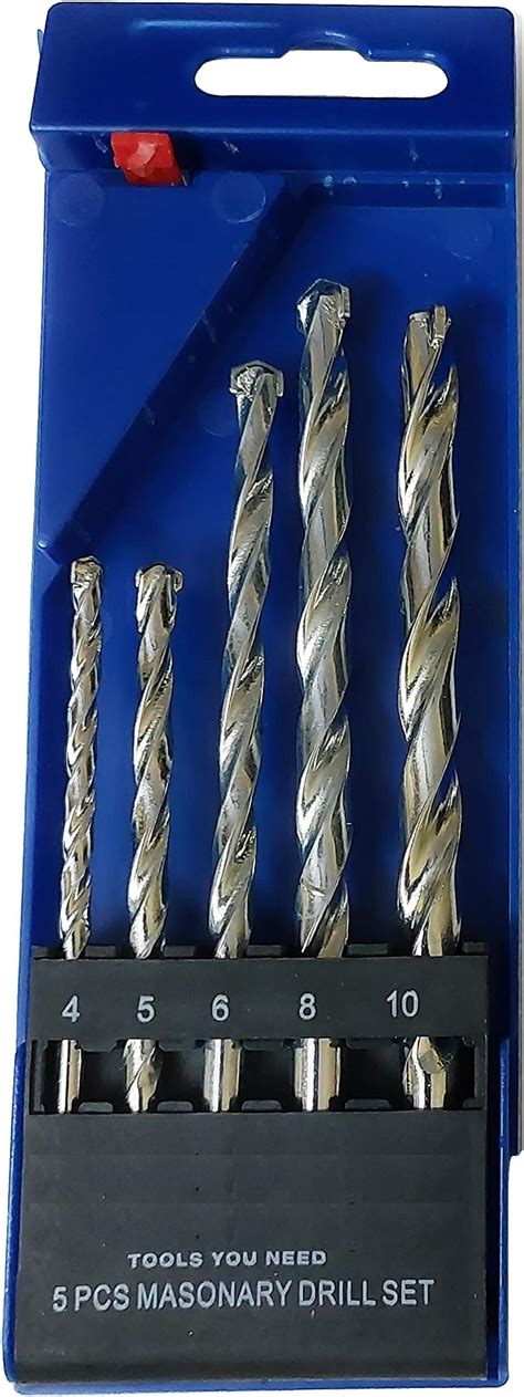 Bosch 2608590090 Masonry Drill Bit Set 5 Pieces Alloy Steel