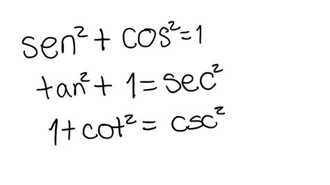 Truco Aprender Las Identidades Trigonom Tricas Pitag Ricas