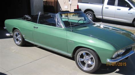 Chevrolet Corvair Corsa Hp Turbo Convertible For Sale In North