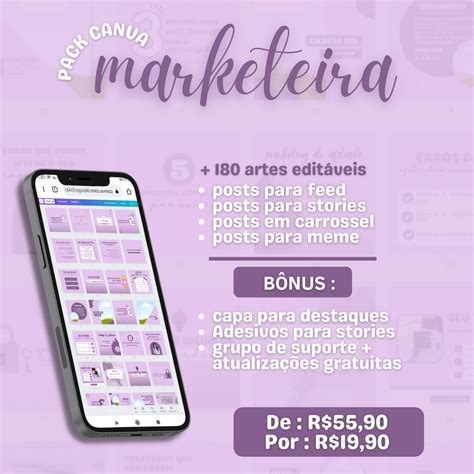 Pack Canva Marketeira