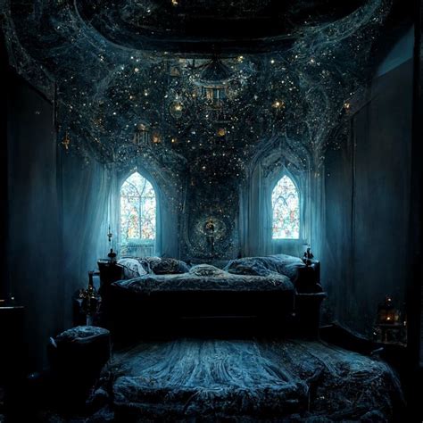 Gothic Astrological Bedroom