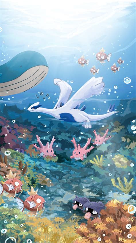 Sea Pokemon by terti on DeviantArt