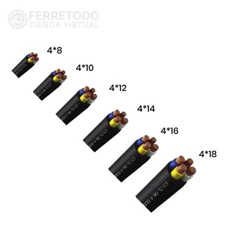 Cable Encauchetado 412 Certificado Ferretodo