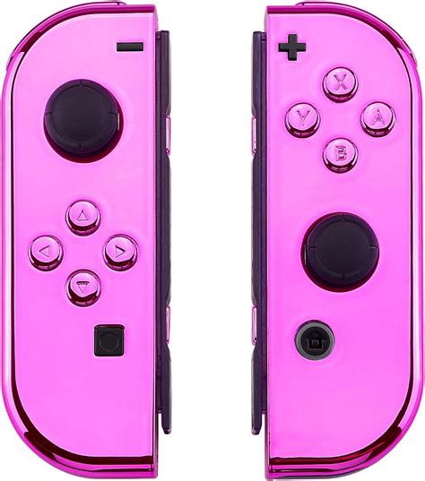 Extremerate Diy Replacement Shell Buttons For Nintendo Switch And Switch Oled Chrome