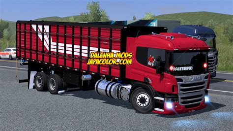 Caminh O Scania P Boiadeira Julieta Para Ets V X X