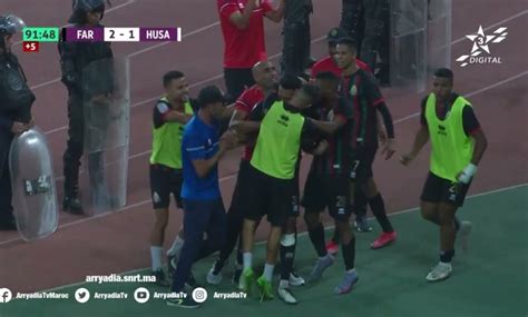 أهداف مباراة الجيش الملكي 2 1 حسنية أكادير البطولة الاحترافية هبة سبور