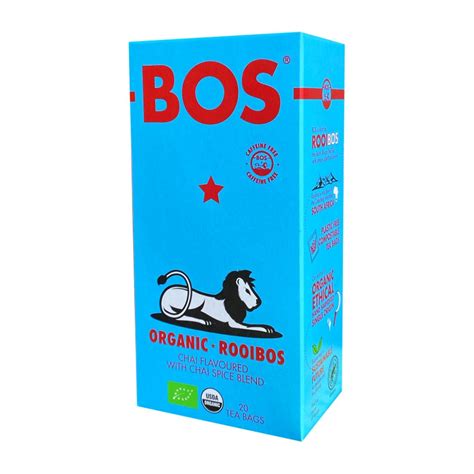 BOS Tea Chai Organic Rooibos Tea South African Taste