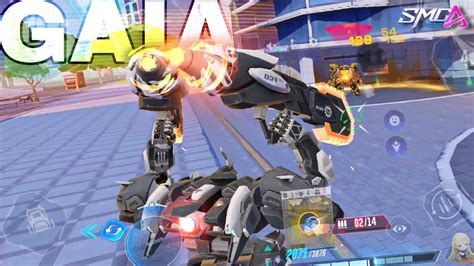 New Mecha GAIA Pro Gameplay SMC Super Mecha Champions YouTube