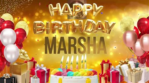 Marsha Happy Birthday Marsha Youtube