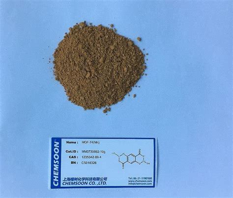 MOF 74 Mn CAS 1235342 69 4 CHEMSOON专业MOF材料