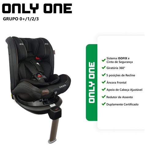 Cadeirinha Beb Conforto Para Bebe E Crian A At Kg Only One Black