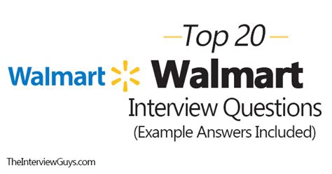 Top Walmart Interview Questions Answers Edition Support