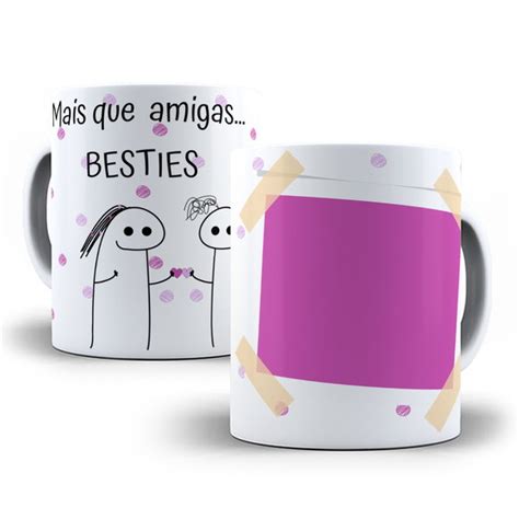 Caneca Xícara Divertida Flork Amizade Meme Frase Elo7