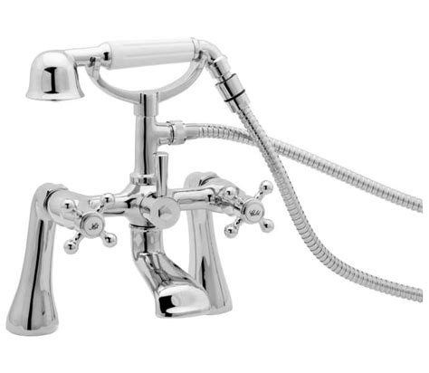 Deva Tudor Pillar Mounted Bath Shower Mixer Tap TUD03