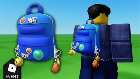 How To Get The Supercampus Blue Keychain Backpack In The Supercampus Event On Roblox Youtube