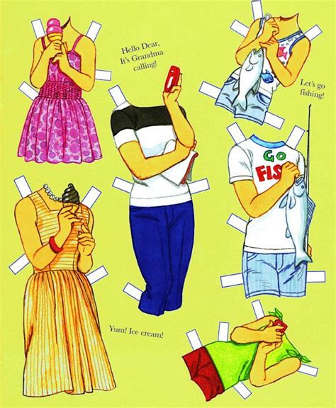 Fun With Grandama Paper Doll By Tom Tierney Katerine Coss Picasa