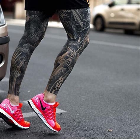 Pin By Fuckery Department Please On Tattoos Leg Tattoo Men Full