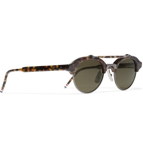 Thom Browne Metal And Acetate Sunglasses