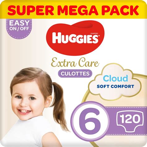 Huggies Extra Care Culottes Size 6 15 25 Kg Super Mega Pack 120