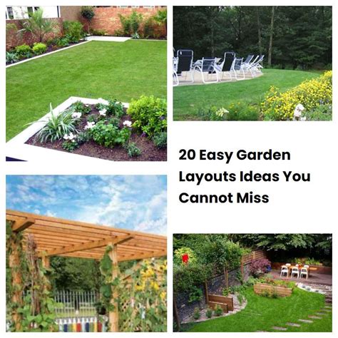 20 Easy Garden Layouts Ideas You Cannot Miss Sharonsable