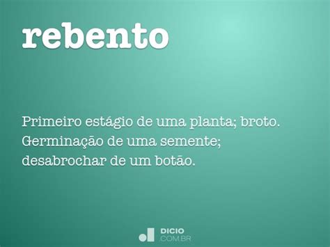 O Que Significa Rebento