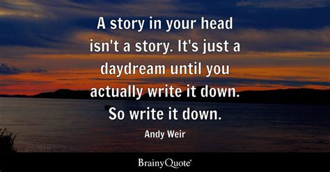 Top 10 Andy Weir Quotes - BrainyQuote