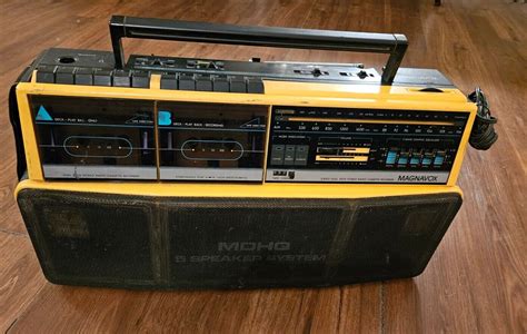 Magnavox D8300 Boombox Dual Deck Stereo Radio Cassette Recorder Ghetto Blaster For Sale Online