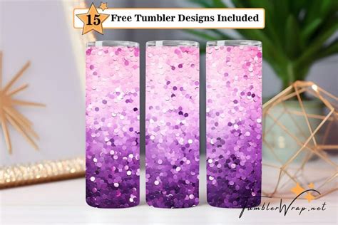 Glitter Balloon Tumbler Png Oz Skinny Tumbler Wrap Tumblerwrap Net