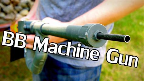 Diy Airsoft Bb Machine Gun 5000 Rounds Per Minute