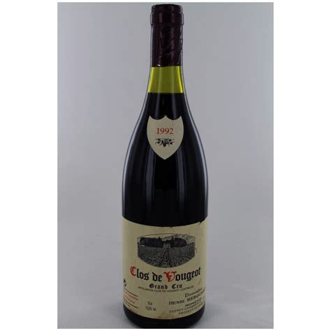 Clos De Vougeot Grand Cru Henri Rebourseau Awards