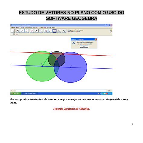 Pdf Estudo De Vetores No Plano O Uso Do Estudo De Vetores